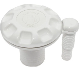 Горловина палубная заливная CanSB с вентиляцией, топливо, белая (10262911)